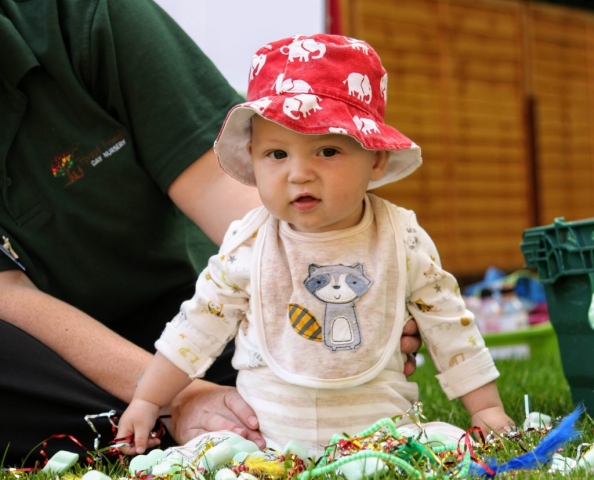 Baby Outdoor Sensory